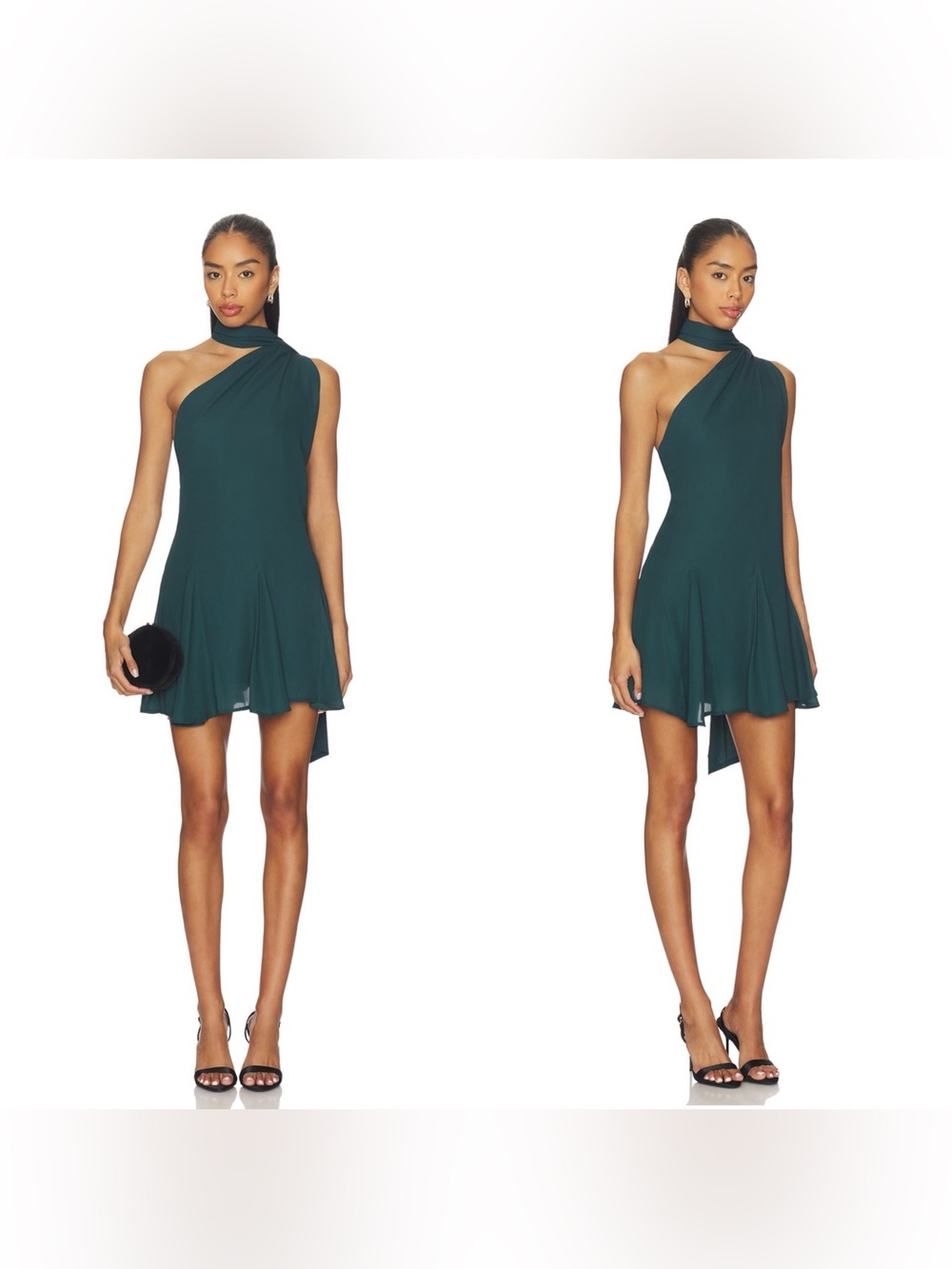 NWT BAOBAB Ari mini dress in forest green